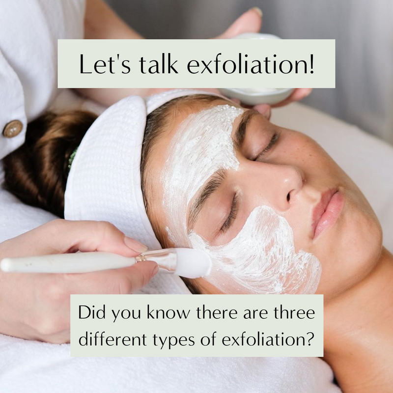 Let's Talk Exfoliation - why, how and when