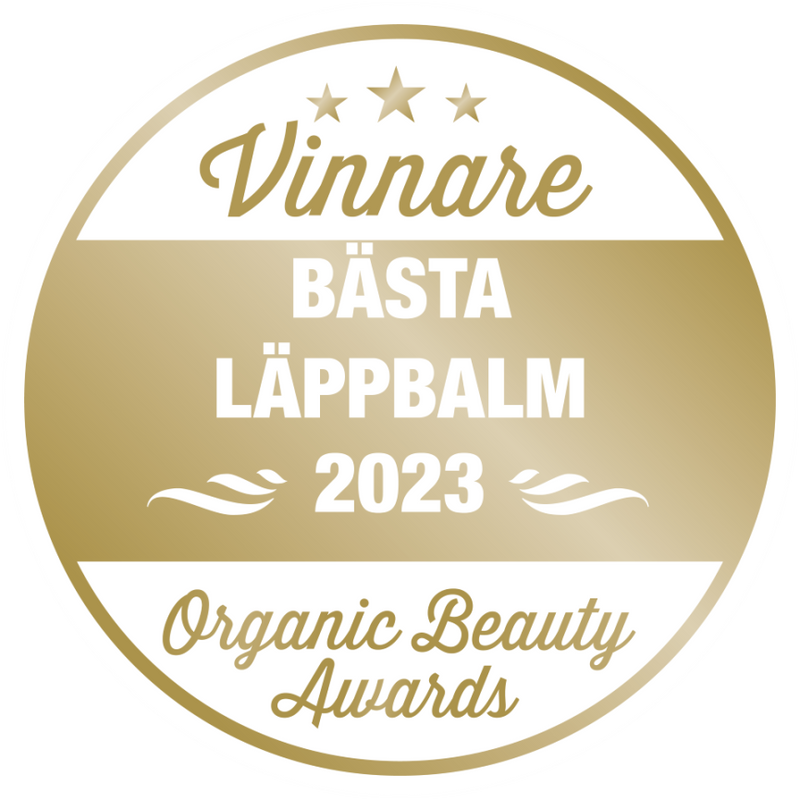 winner of organic beauty award best lip balm